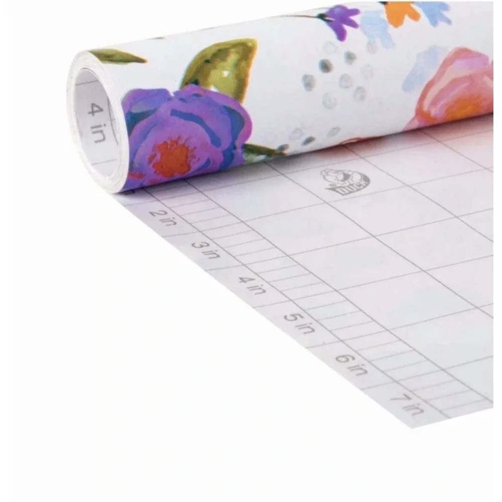 The Pioneer Woman Celia Floral Adhesive Laminate Drawer Shelf Liner 20in X 12 Ft